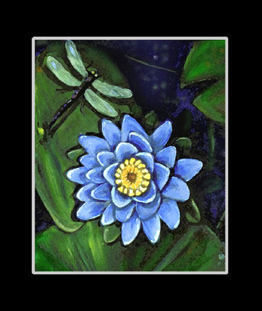 Lily Pad Matted Print